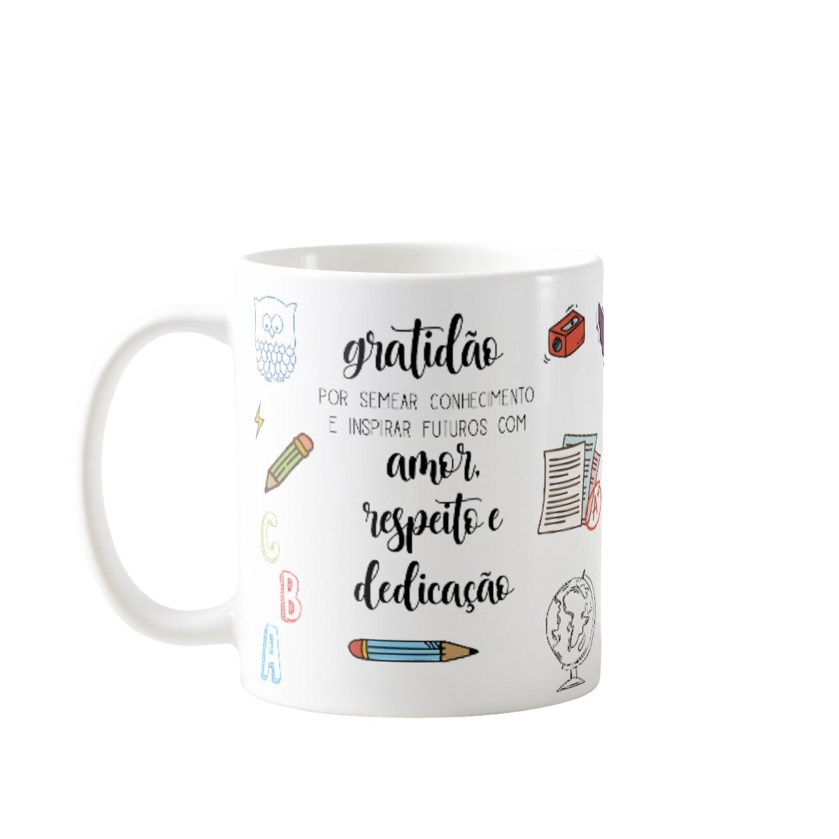 Caneca Personalizada Professores: Presente Edição Dia dos Professores