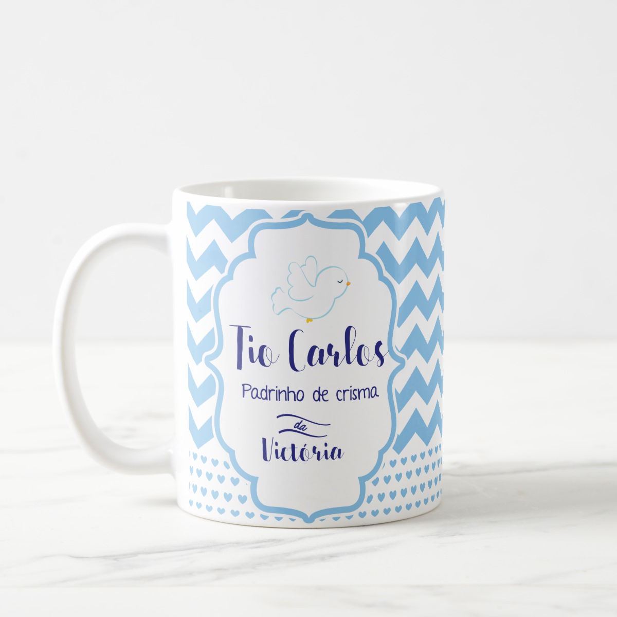 Caneca Crisma Presente Crismando Padrinho de Crisma - Religioso (Crisma)
