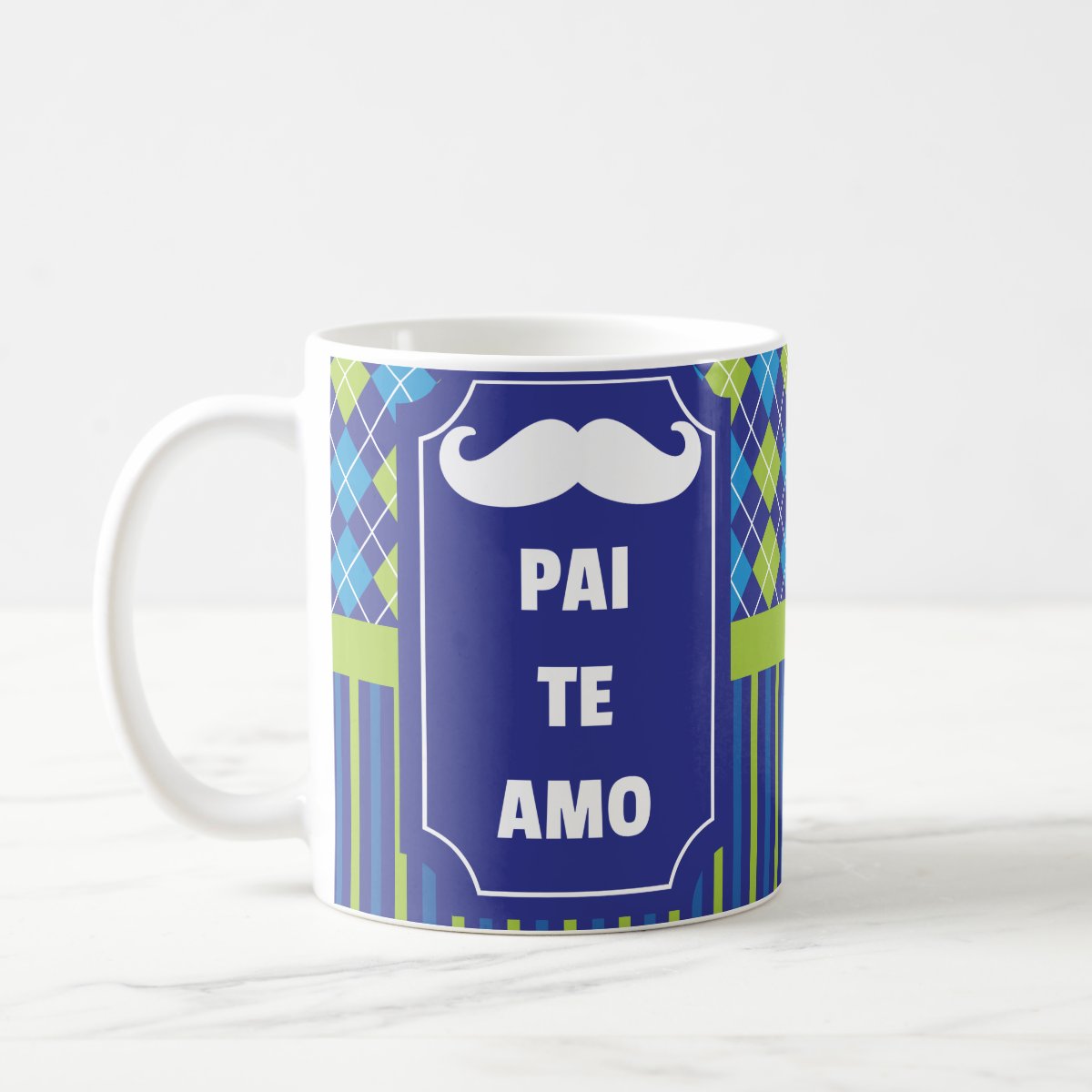 Caneca Personalizada de Presente Pai Te Amo de Dia dos Pais - Família (Pai)