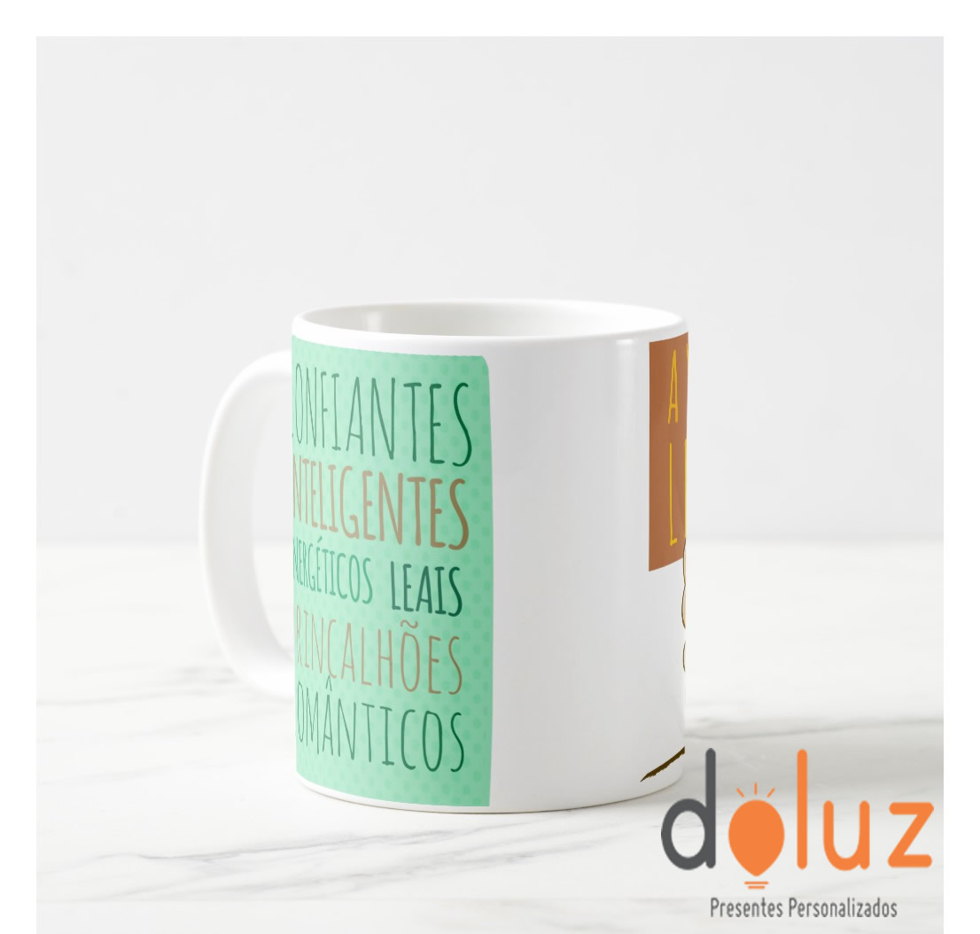 Caneca Personalizada Coleção Signos Leão Presente Leonino Coleção Signos