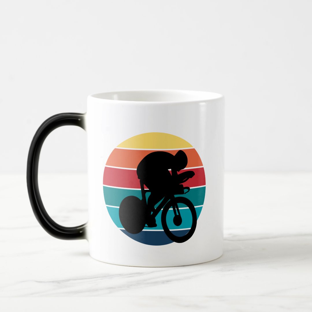 Caneca Mágica Presente Criativo Esporte para Ciclista