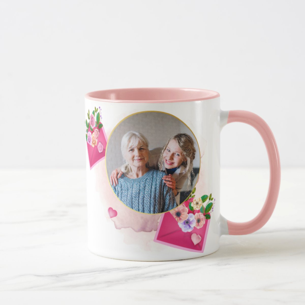Almofada Personalizada com Nome 40x40cm Dia das Mães Presente para Mãe Decorativa 🌷