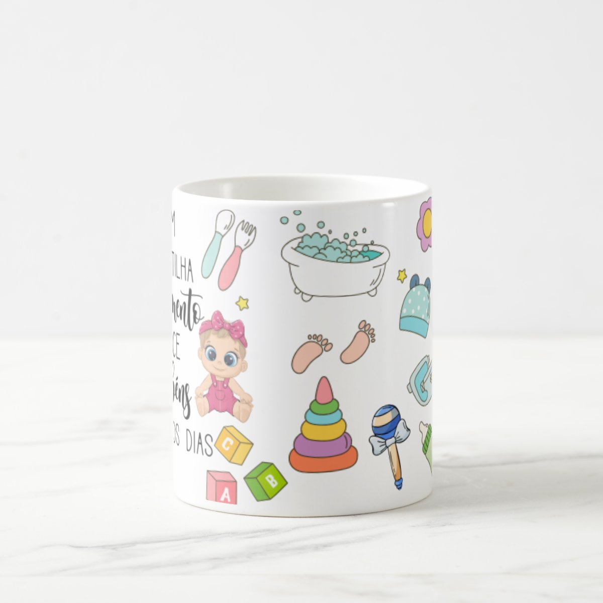 Caneca Presente Dia Dos Professores Para Professora Creche
