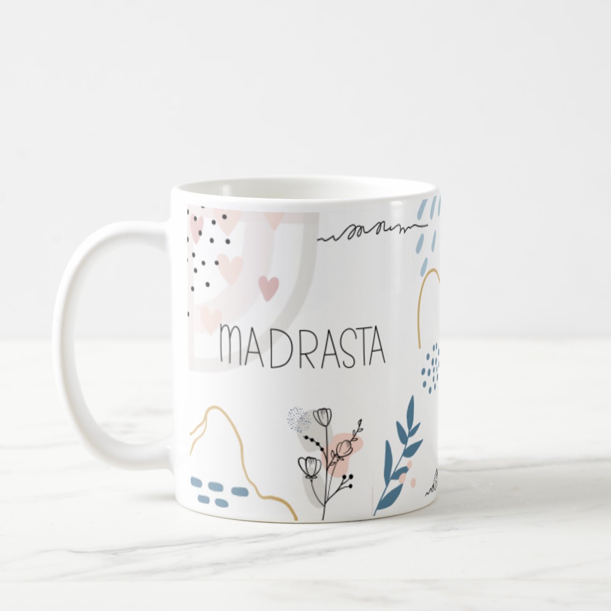 Caneca Feminina para Mãe Presente de Aniversário Madrasta