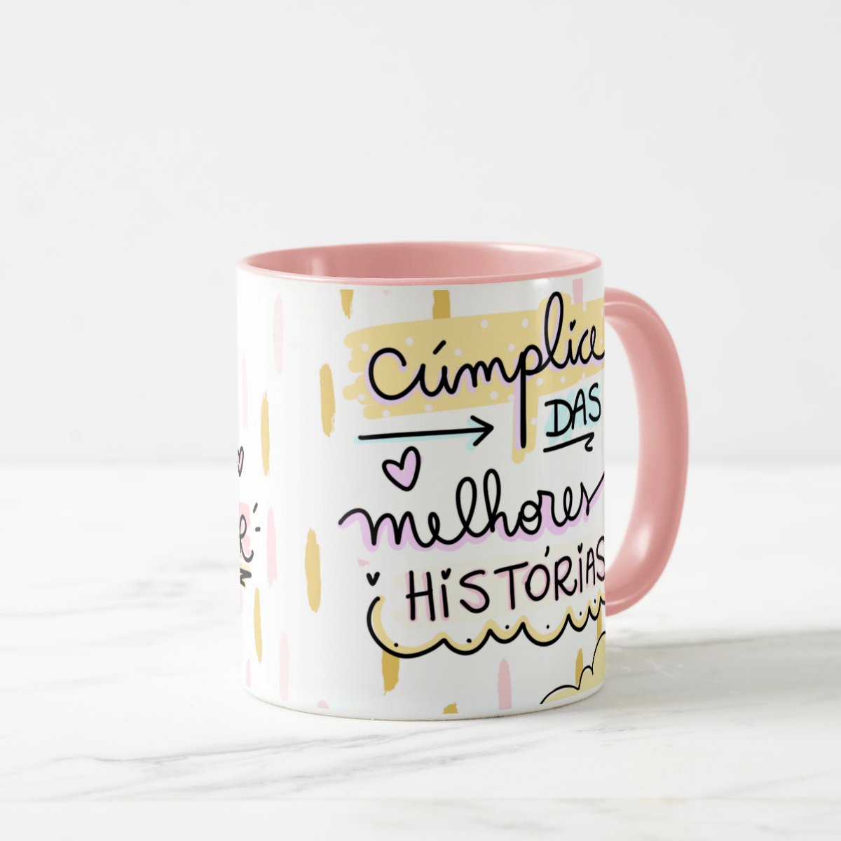 Caneca Personalizada Presente Amiga para o Que Der e Vier