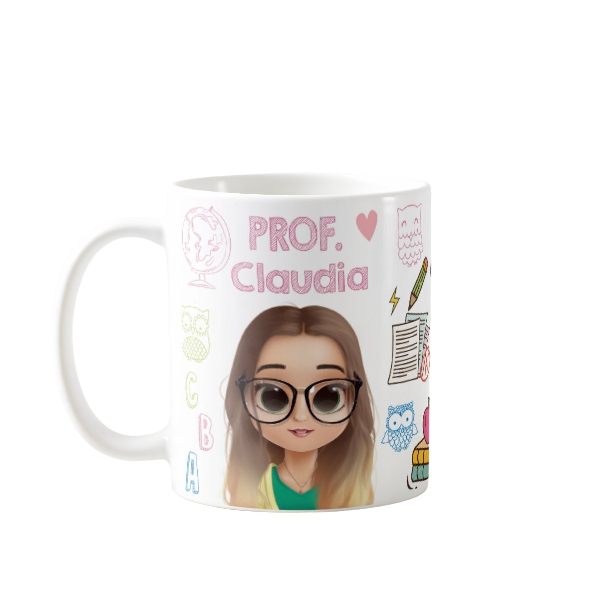 Caneca Dia dos Professores Presente Alunos para Professoras