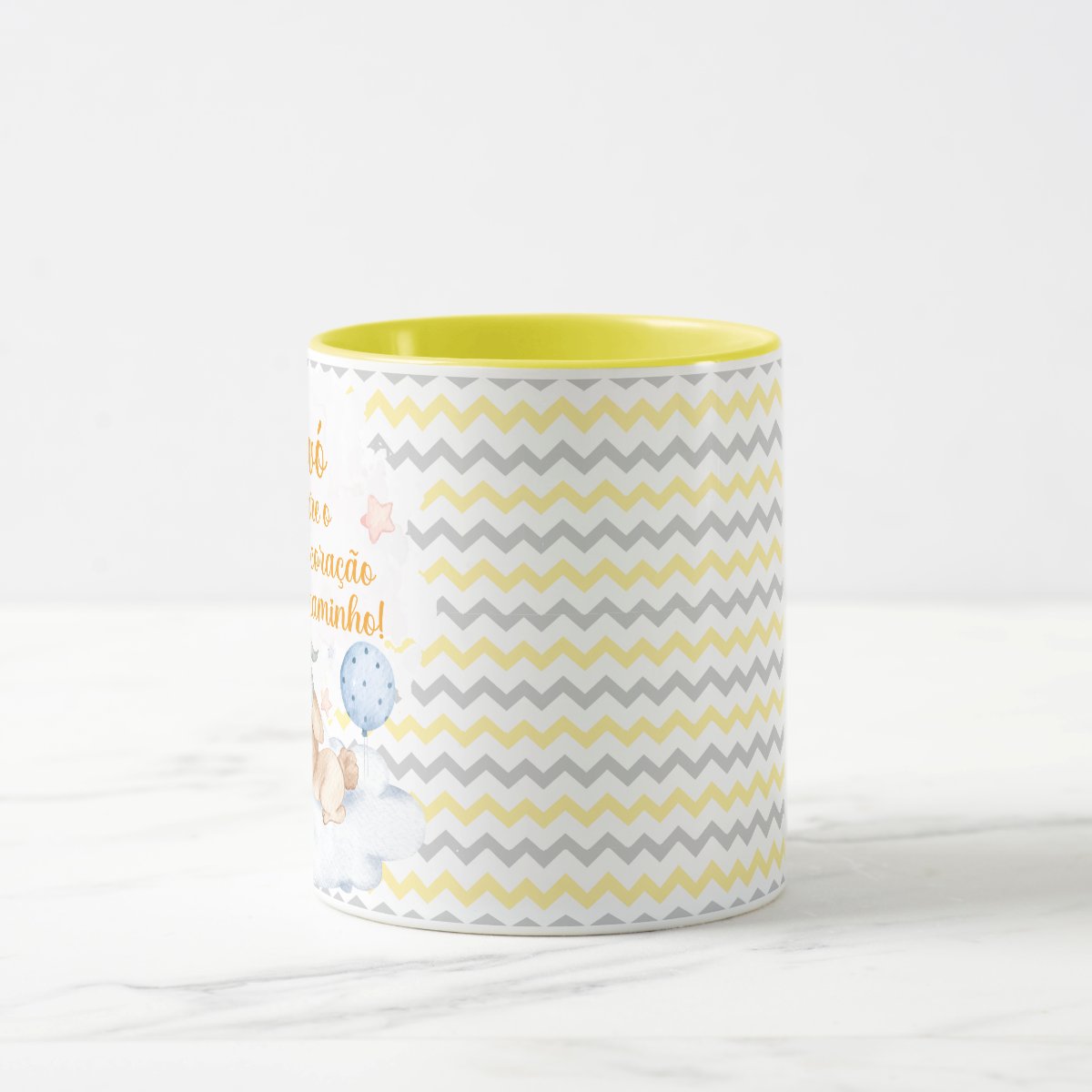Caneca Presente Criativo Anunciar Gravidez Família - Vovó