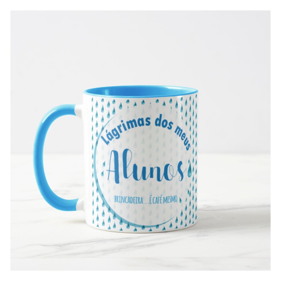 Caneca Lágrimas dos Meus Alunos Presente para Professor
