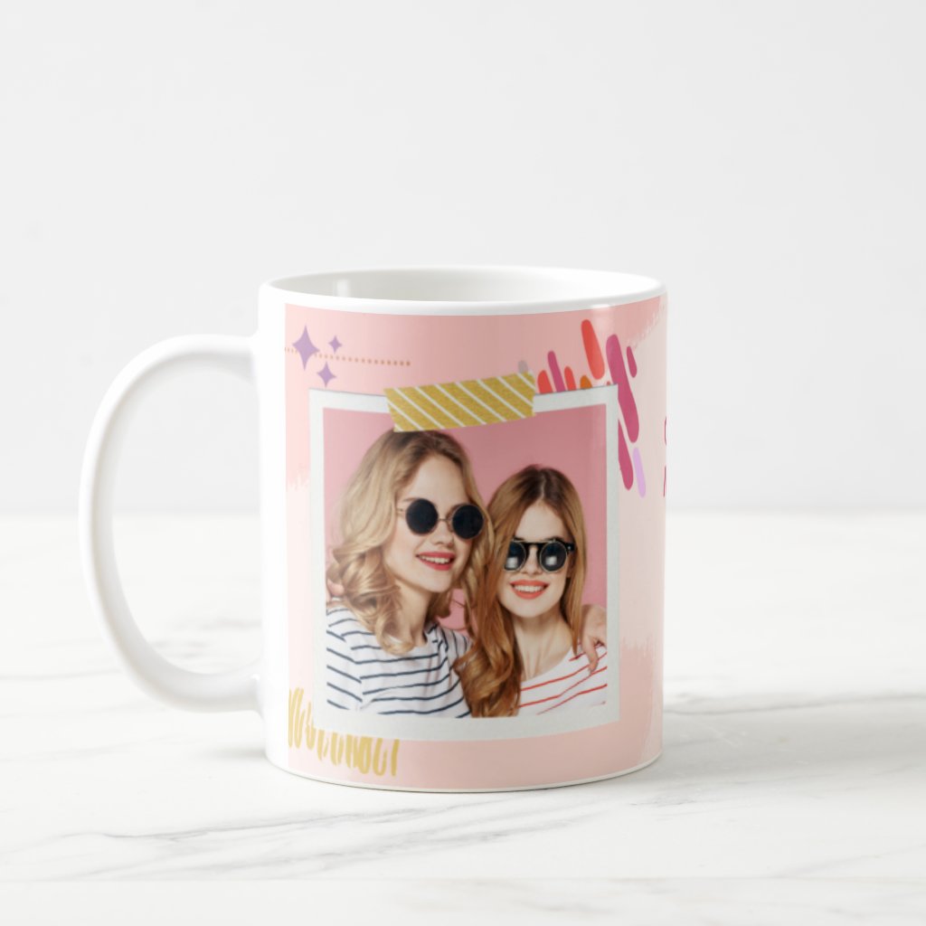 Caneca Presente Feminino Personalizado Com Foto E Frase