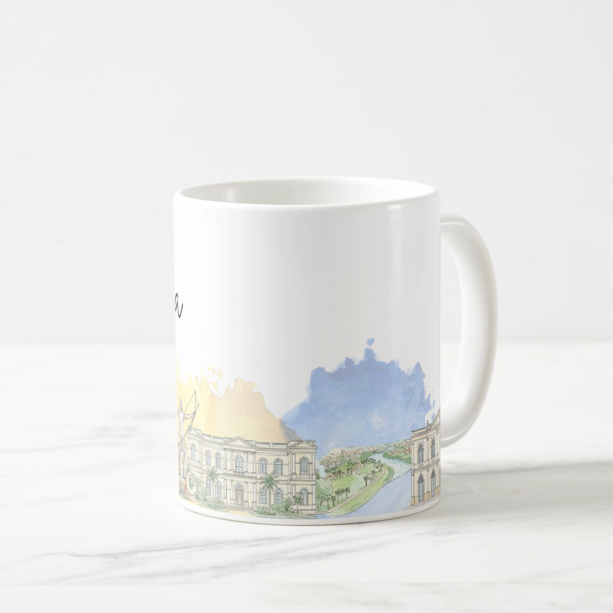 Caneca Personalizada Piauí Lembrança Cidade Teresina