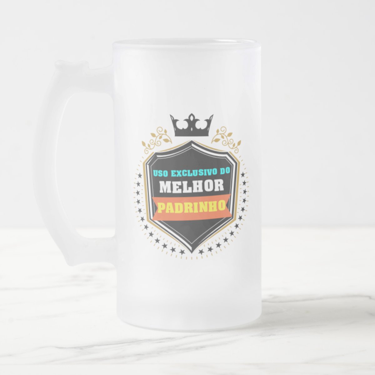 Copo Cerveja Chopp Presente para Uso Exclusivo do Padrinho