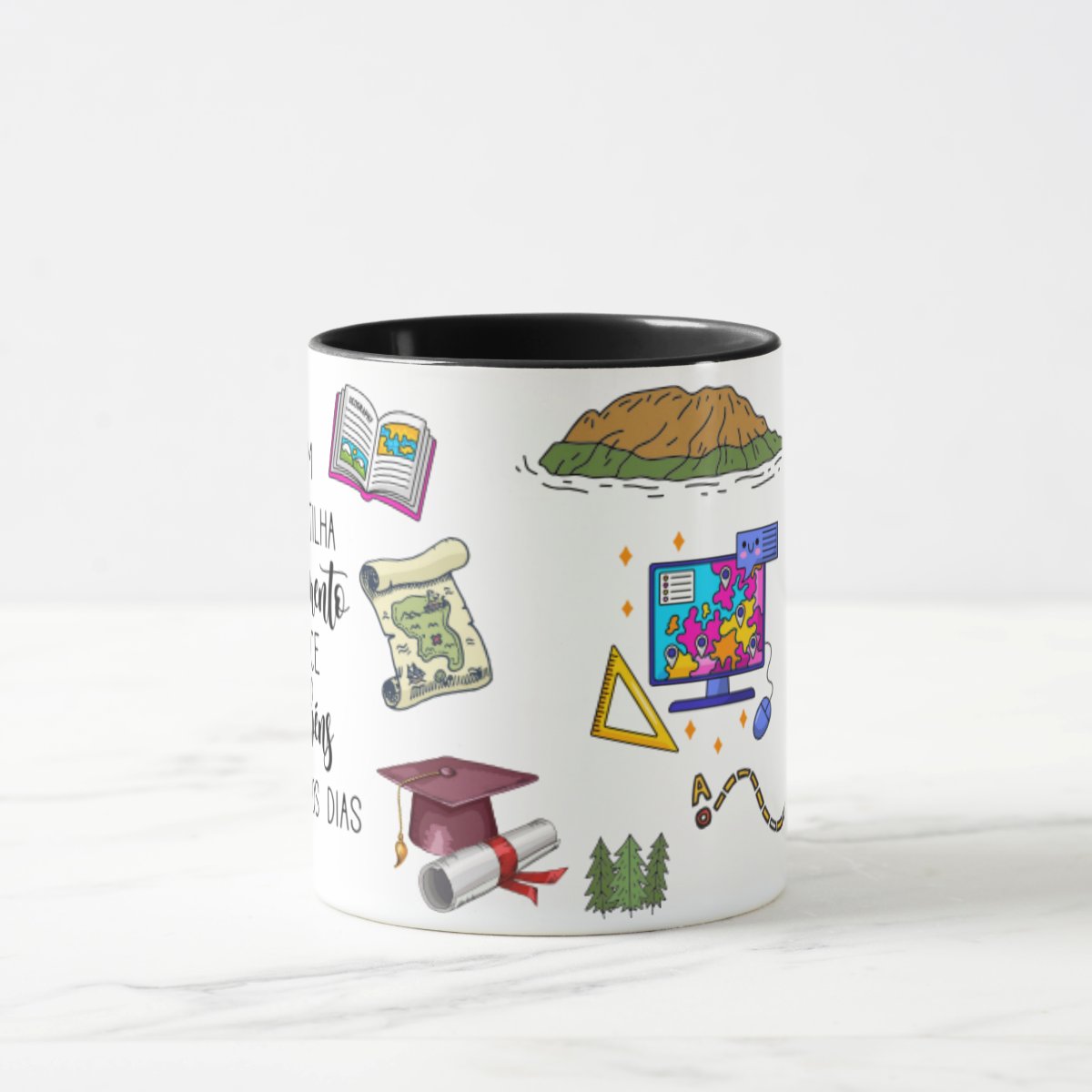 Caneca Presente Dia Dos Professores Professor De Geografia