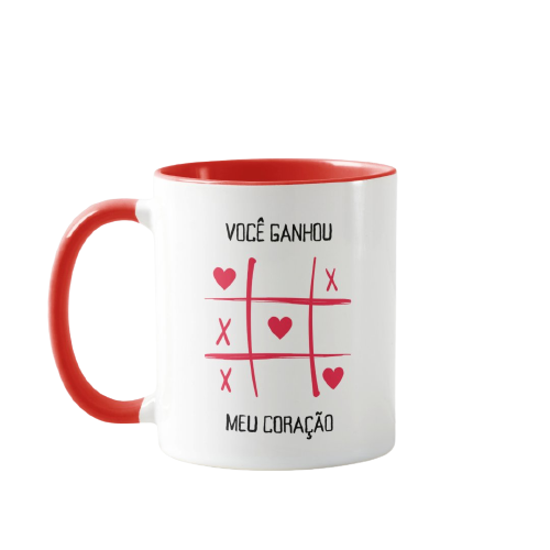 Caneca Presente Criativo Romântico para Dia dos Namorados