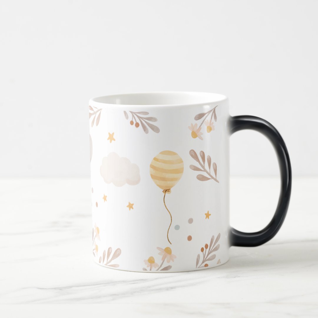 Caneca Mágica Presente Criativo para Contar Gravidez
