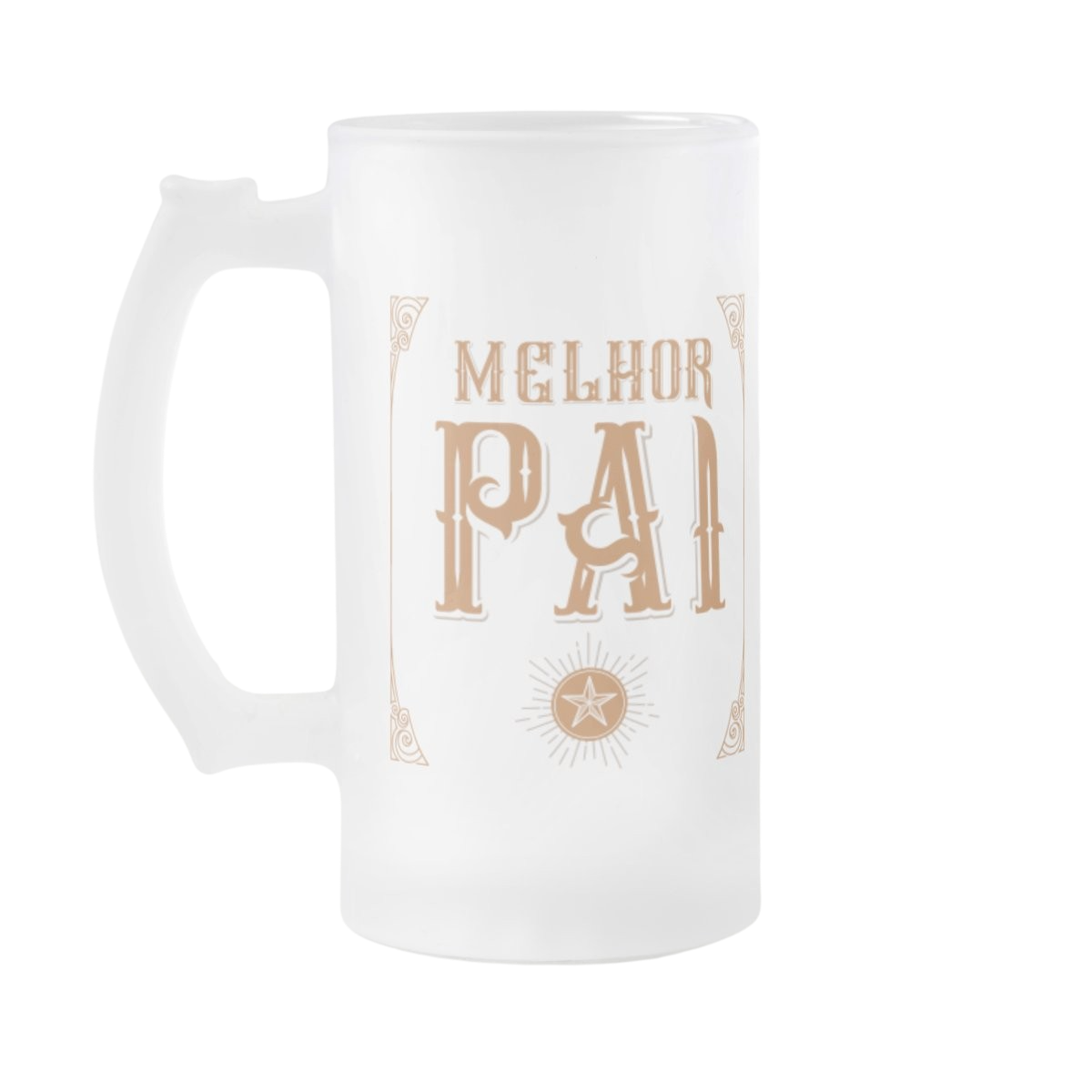 Copo de Cerveja Chopp Presente Dia dos Pais Melhor Pai
