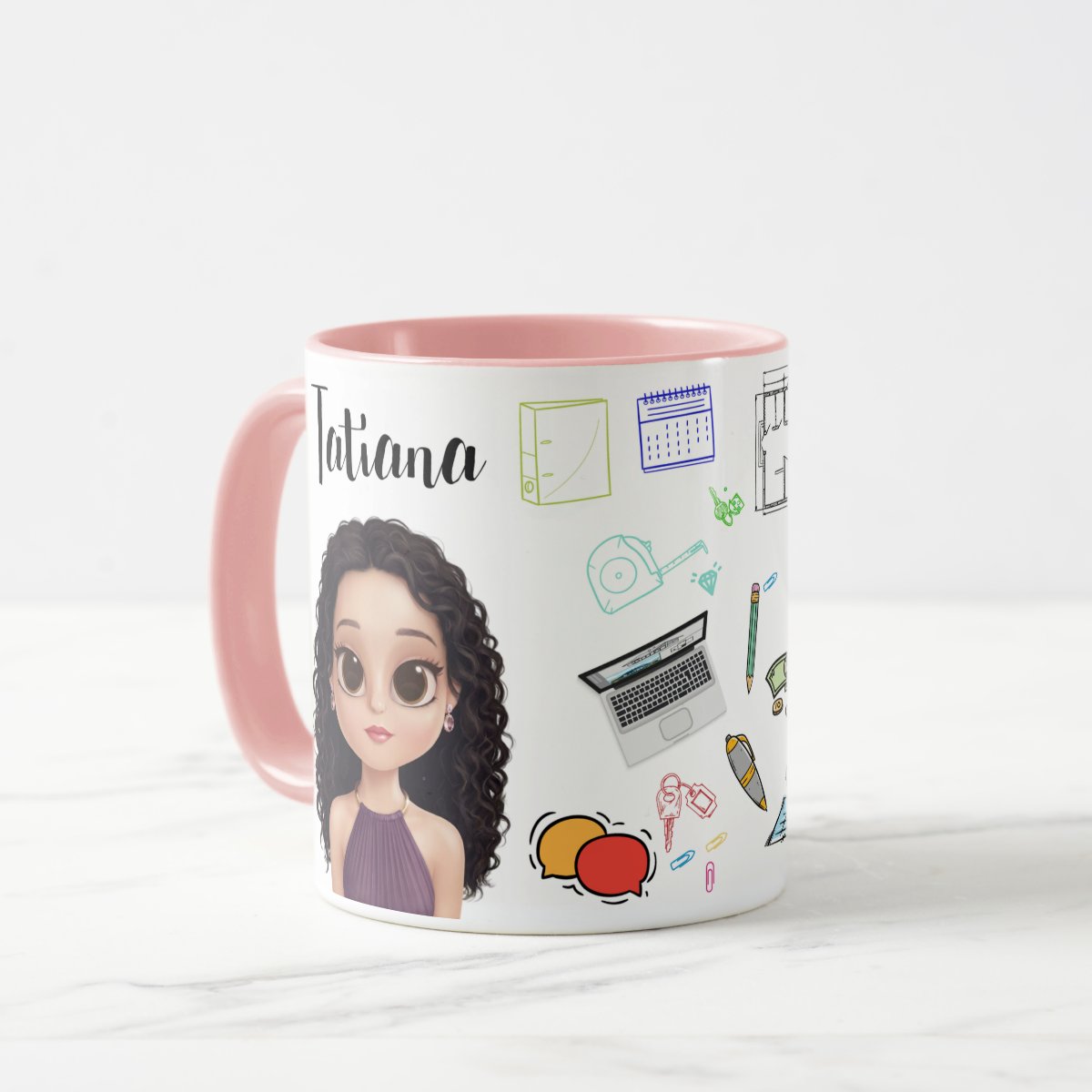 Caneca Corretora de Imóveis Presente Criativo Imobiliária