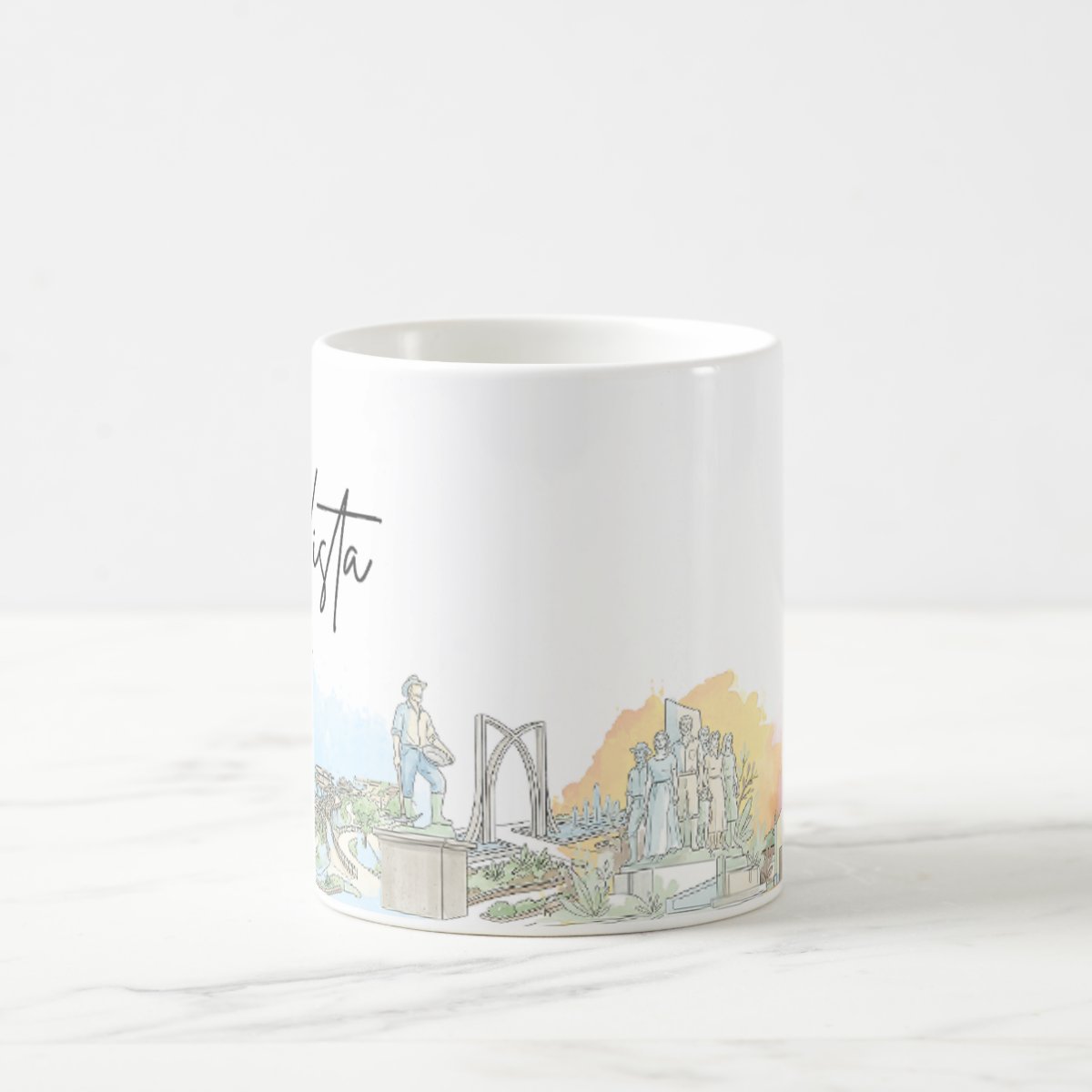 Caneca Personalizada Roraima Lembrança Cidade Boa Vista