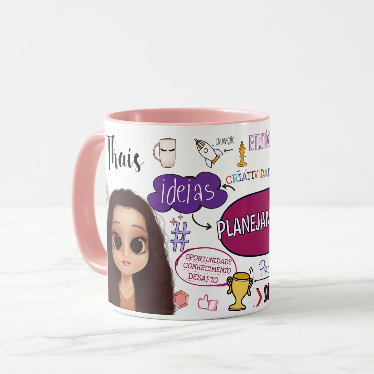 Caneca Presente Mulheres Empreendedoras Empreendedorismo