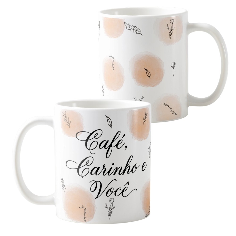 Kit 2 Canecas Primeiro Dia dos Namorados e Café