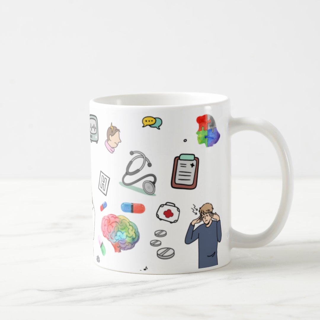 Caneca Personalizada Presente Criativo Médico Neurologista