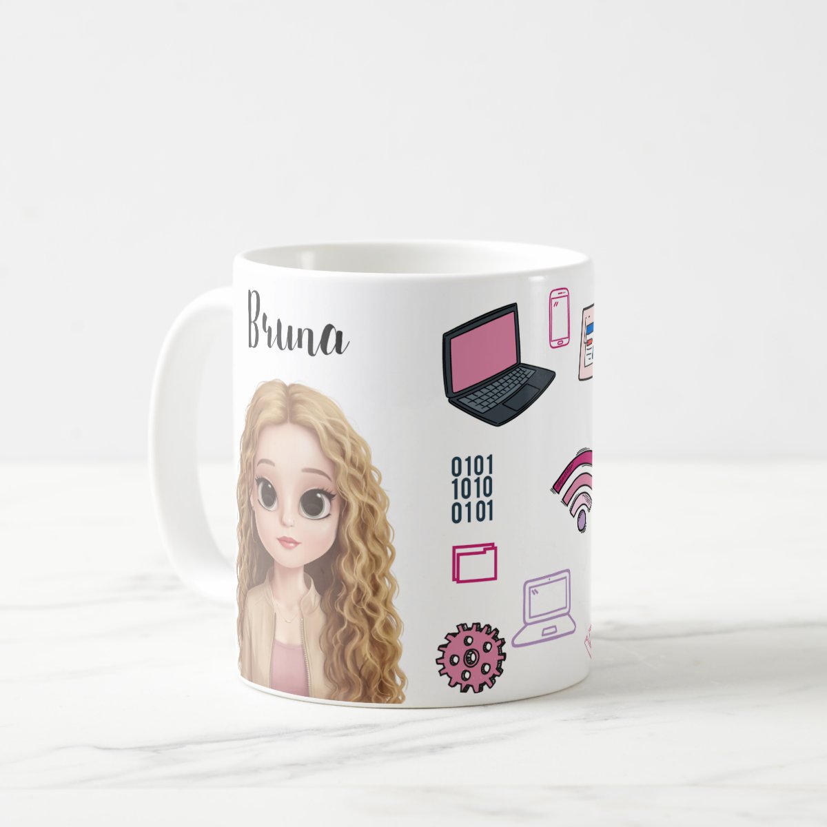 Caneca Presente Mulher Profissional Tecnologia Programadora