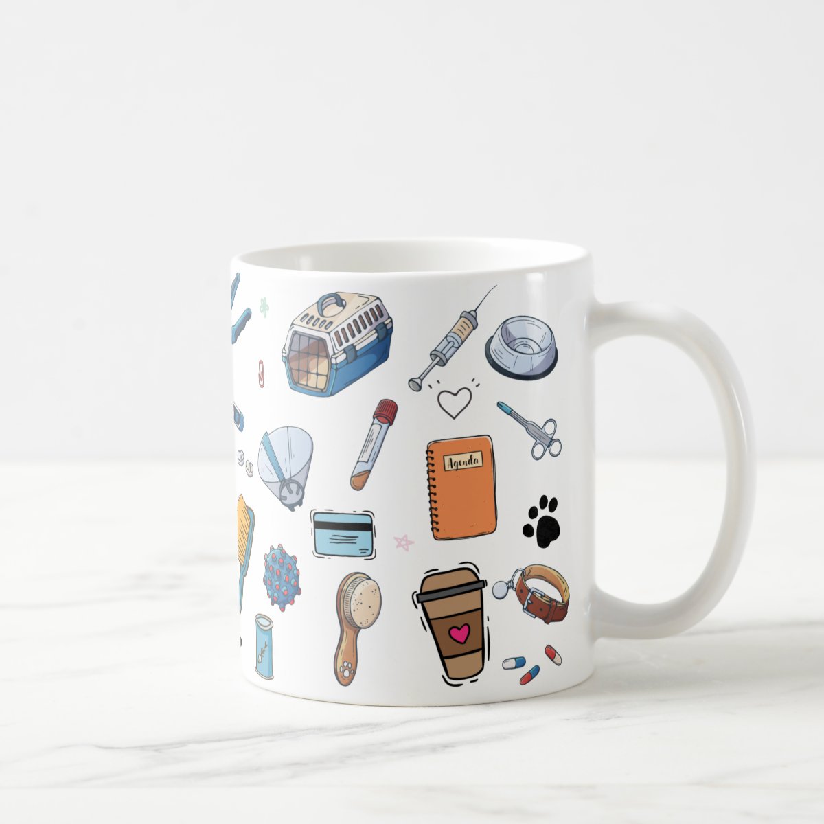 Caneca Profissão Presente Formatura Medicina Veterinária