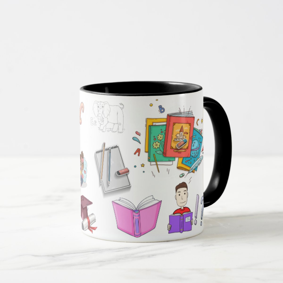 Caneca Presente Dia dos Professores Professora Alfabetização