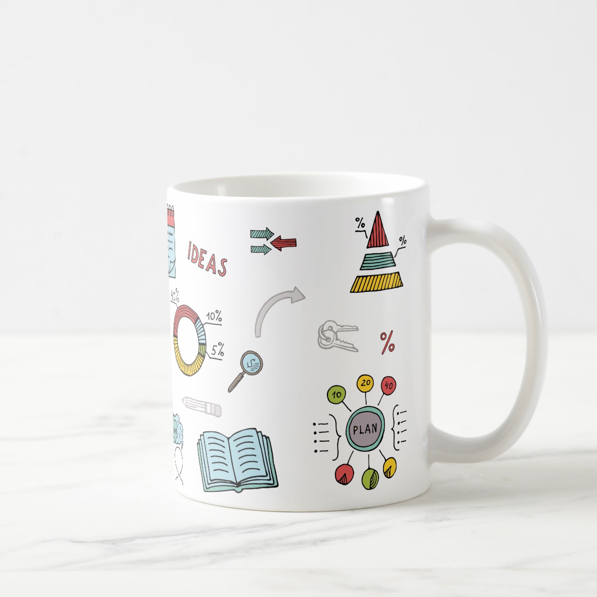 Caneca Administração Presente Criativo e Original com Nome