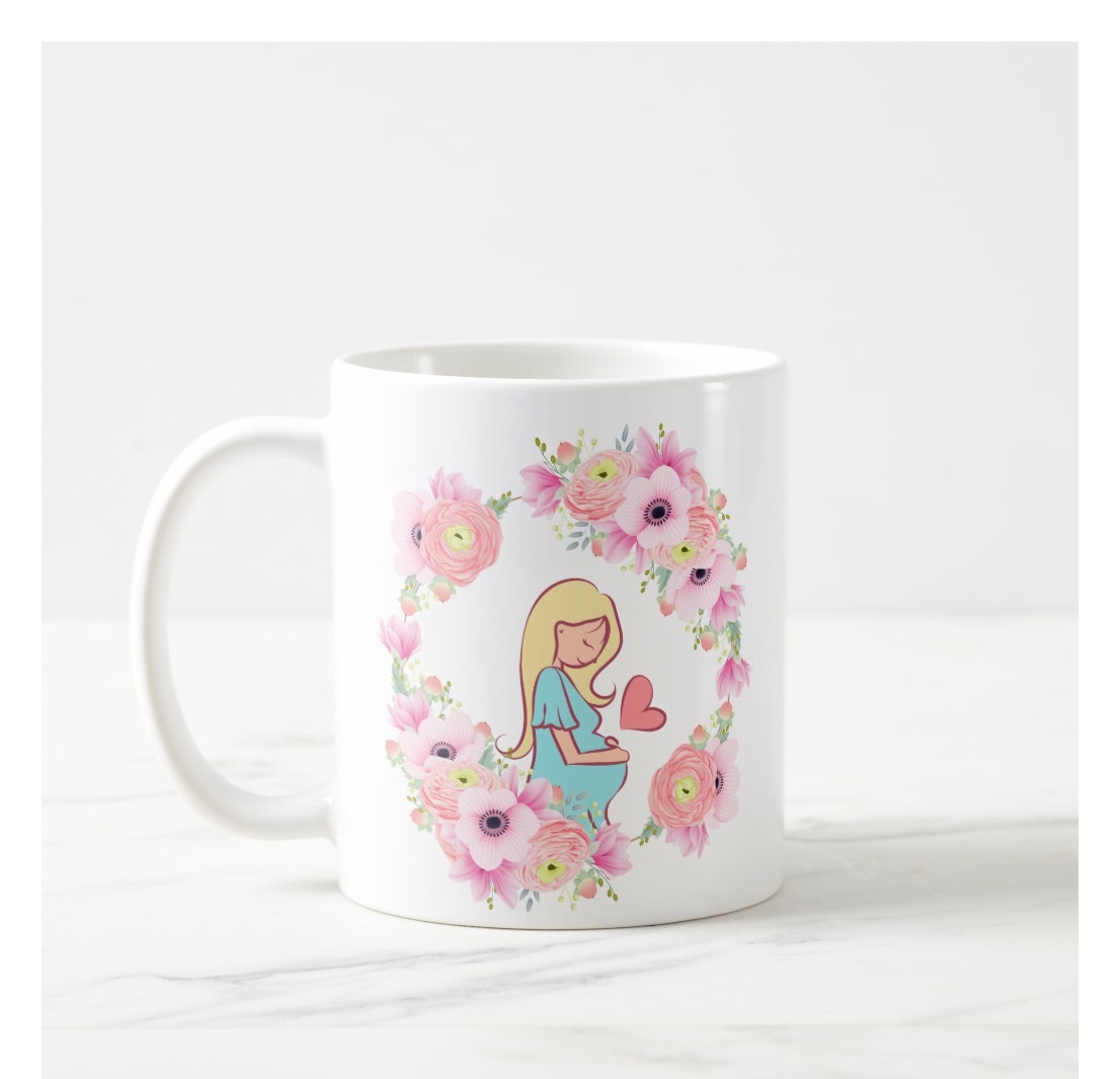 Caneca Personalizada para Grávida - Dia das Mães