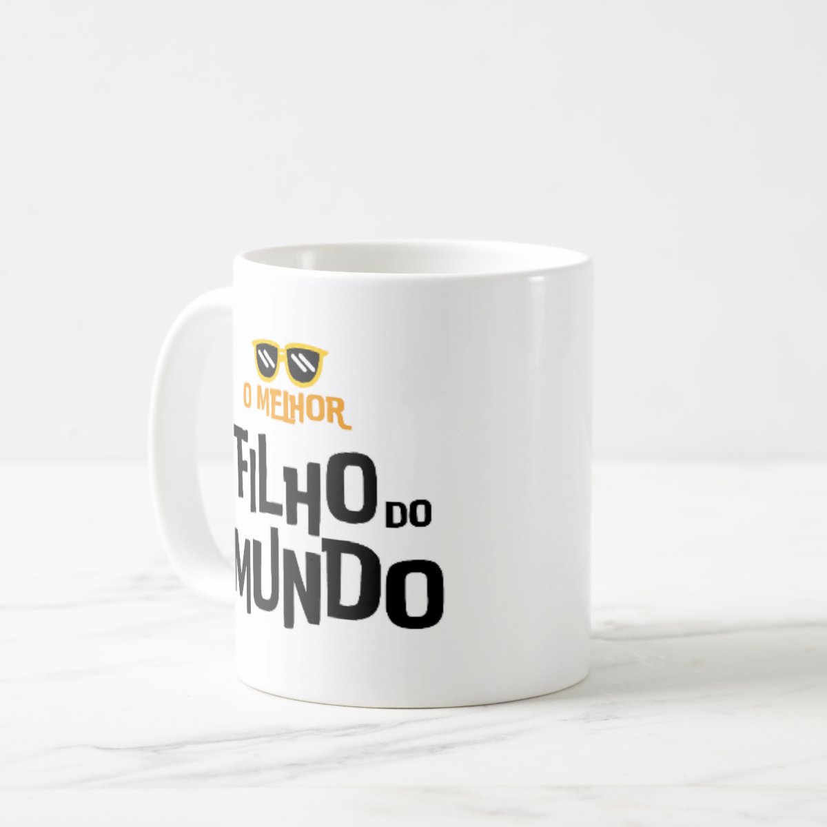 Caneca Personalizada Presente Divertido para Filho Melhor
