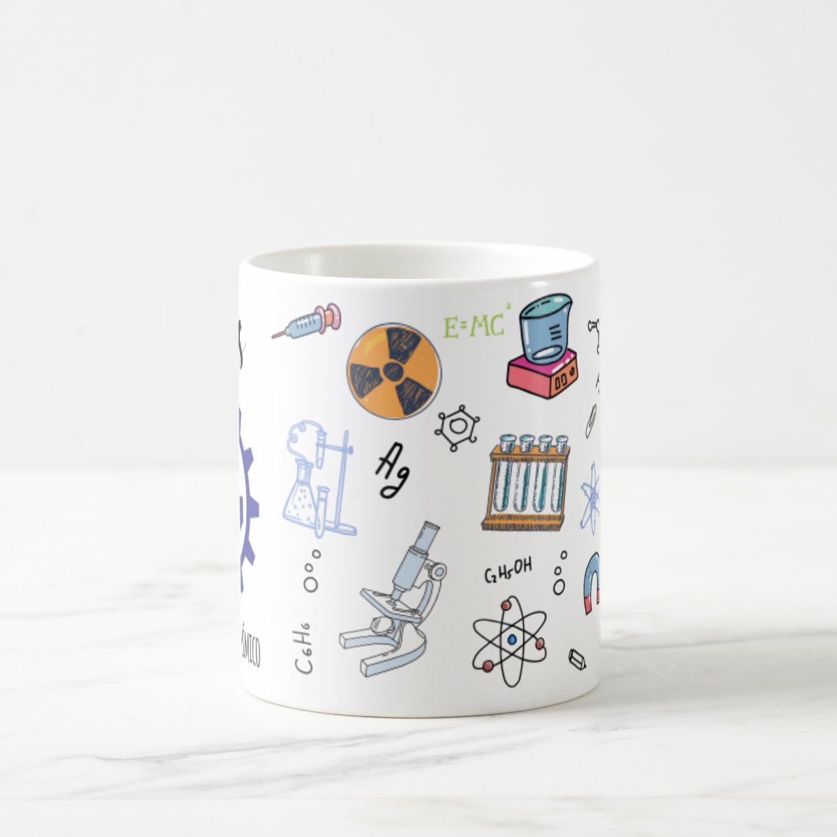 Caneca Personalizada Engenharia Química com Nome