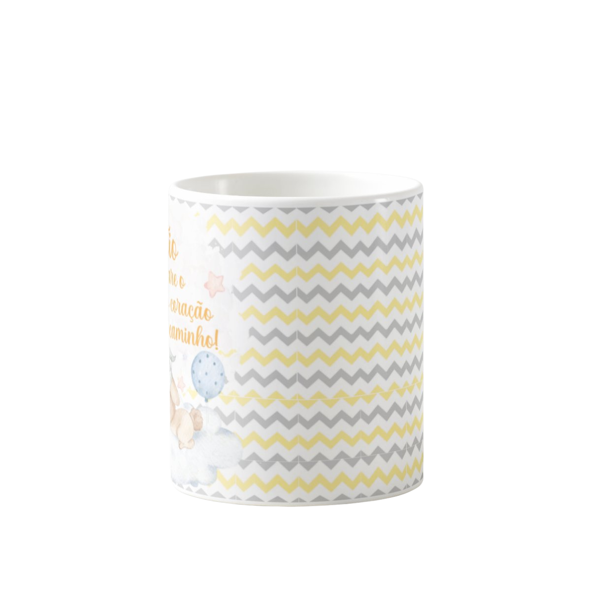 Caneca Surpresa Gravidez Grávida Tio Titio Estou a Caminho