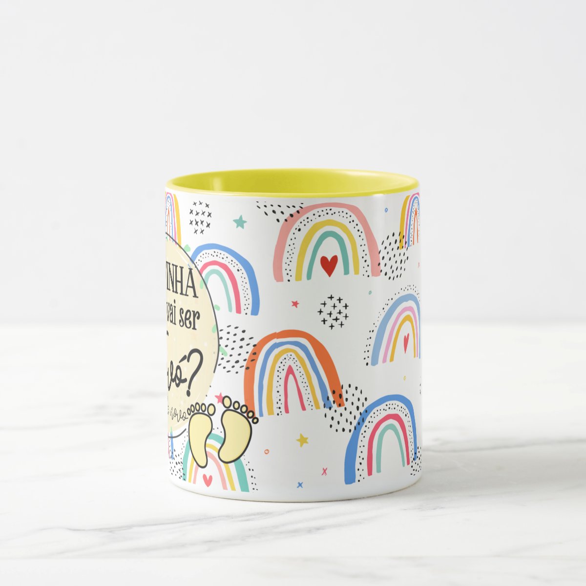 Caneca Presente Para Vovó Revelação De Gravidez