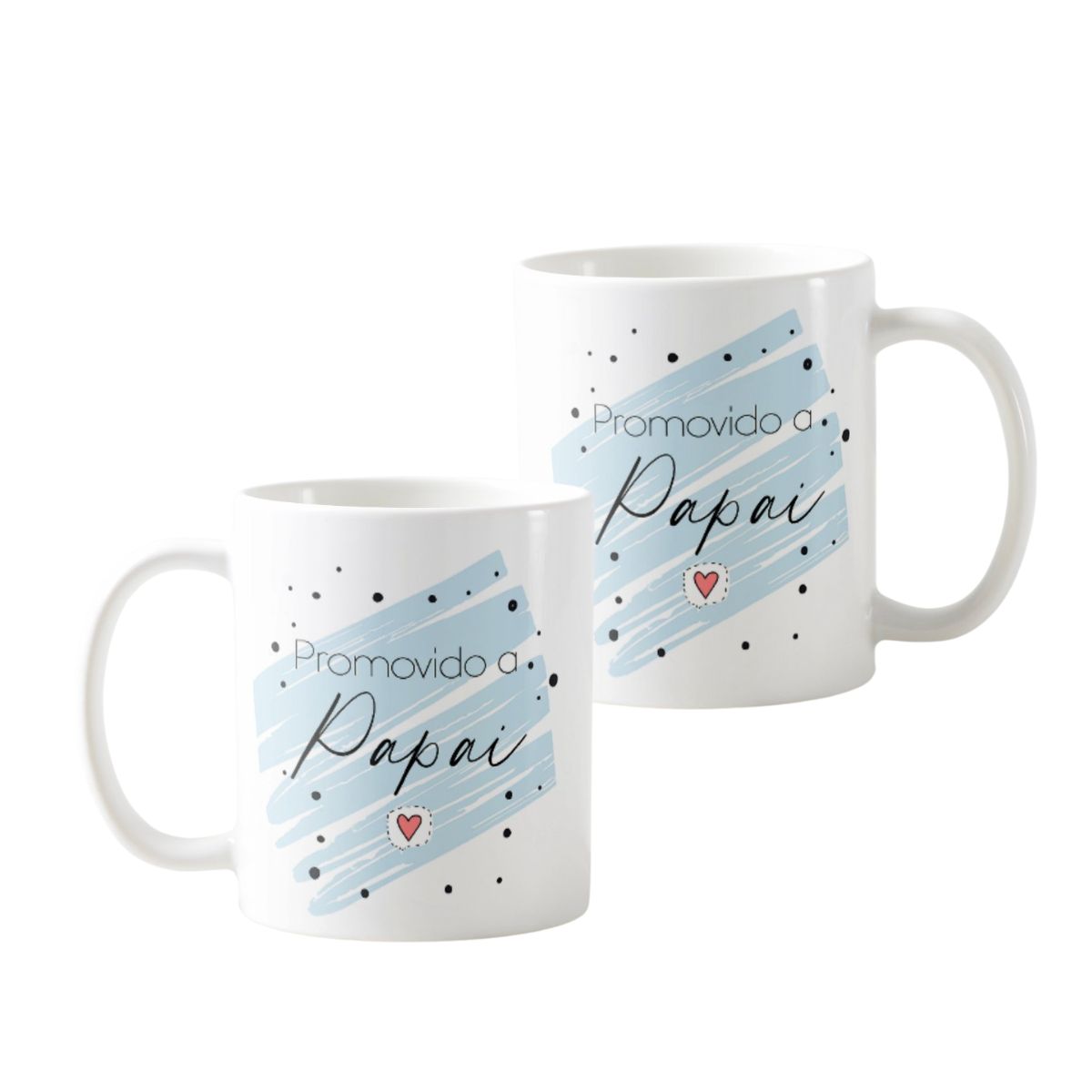 Kit Canecas Personalizadas Revelação Promovidos Mamãe Papai