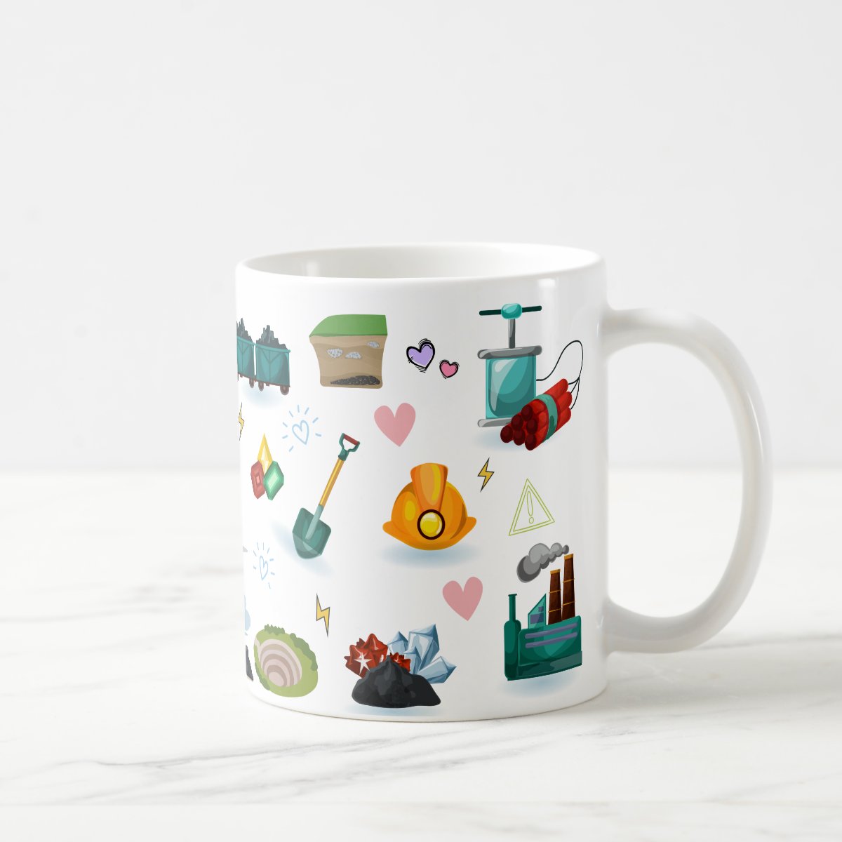 Caneca Personalizada Profissão Engenharia da Mineração