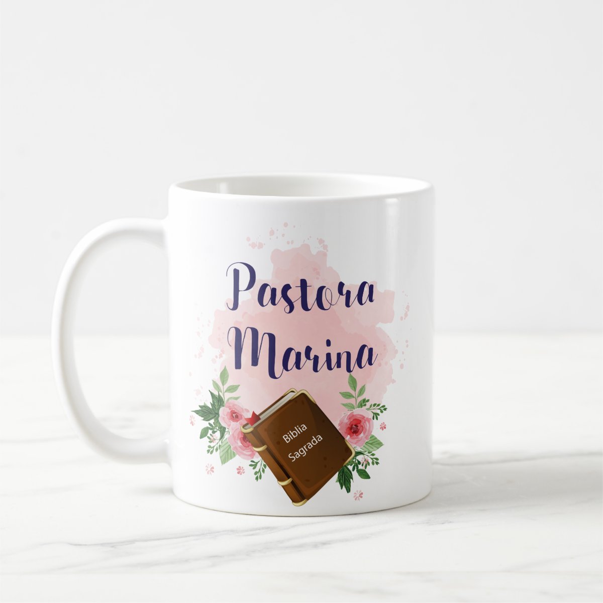 Caneca Casamento Lembrança Feminina Celebrante Pastora