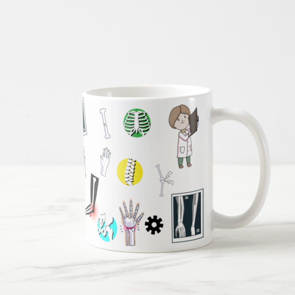 Caneca Medicina Ortopedista Presente Personalizada Com Nome