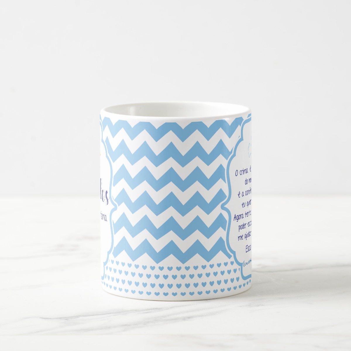Caneca Crisma Presente Crismando Padrinho de Crisma