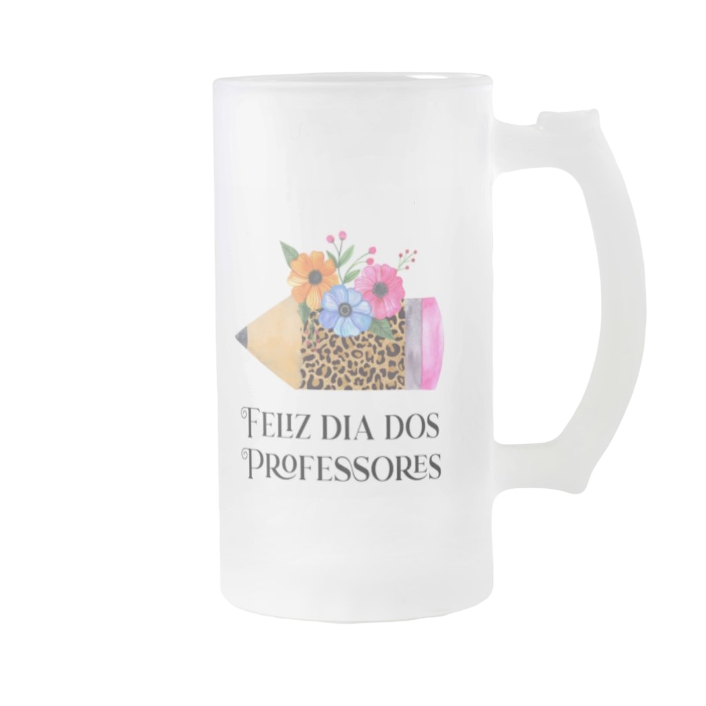 Copo de Cerveja de Presente Personalizado para Professores