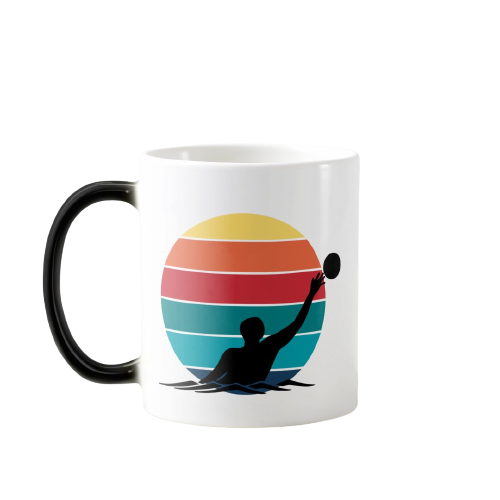Caneca Mágica Presente Esporte Jogador de Polo Aquático