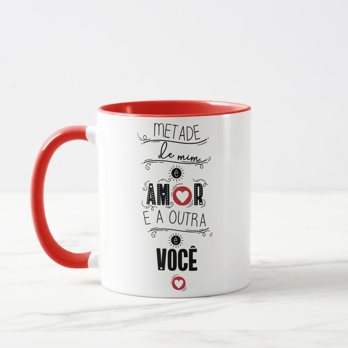 Caneca Personalizada e Romântica para o Dia dos Namorados - Outros (Casal)