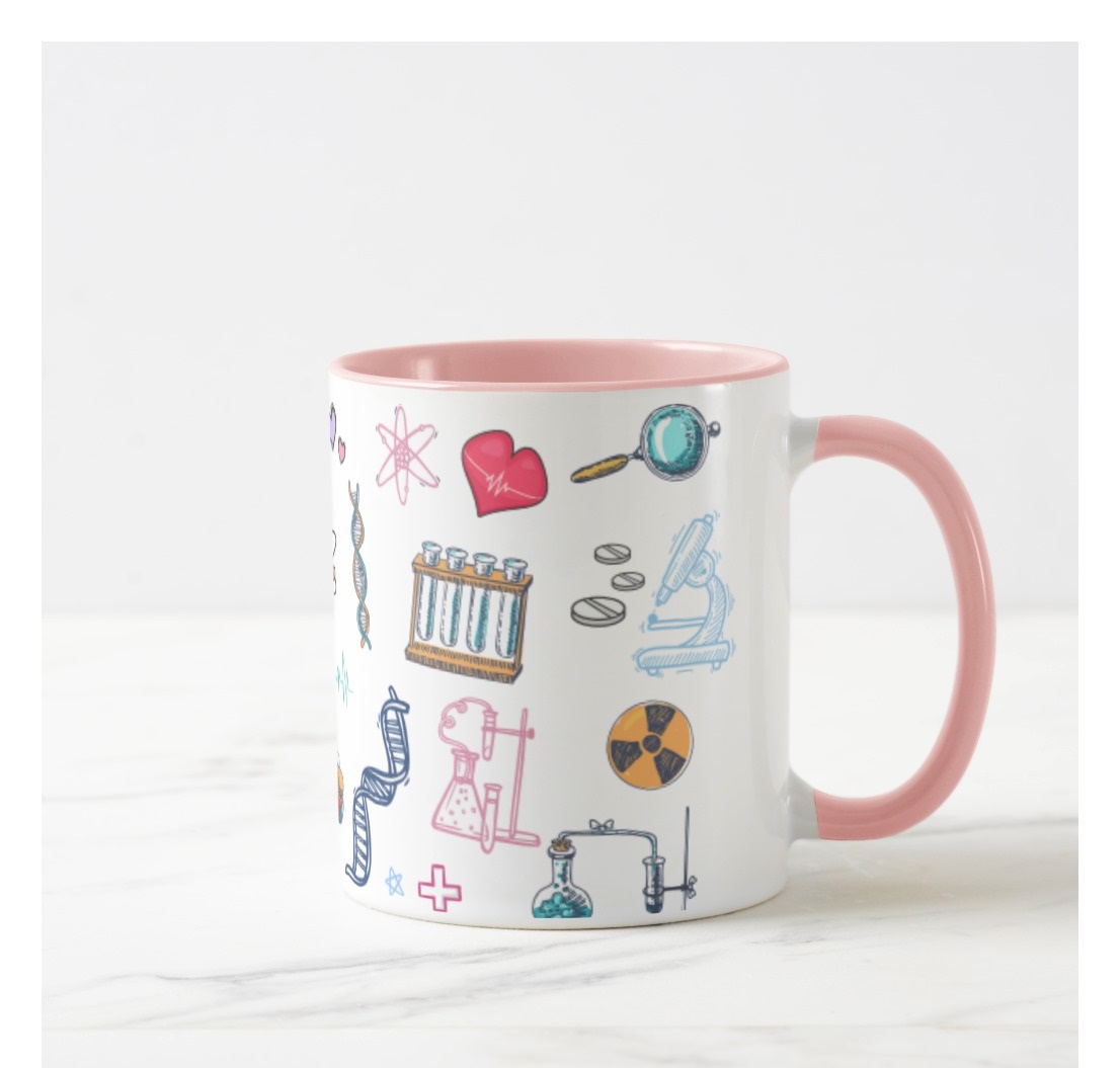 Caneca Profissão Biomedicina Presente Criativo Biomédica