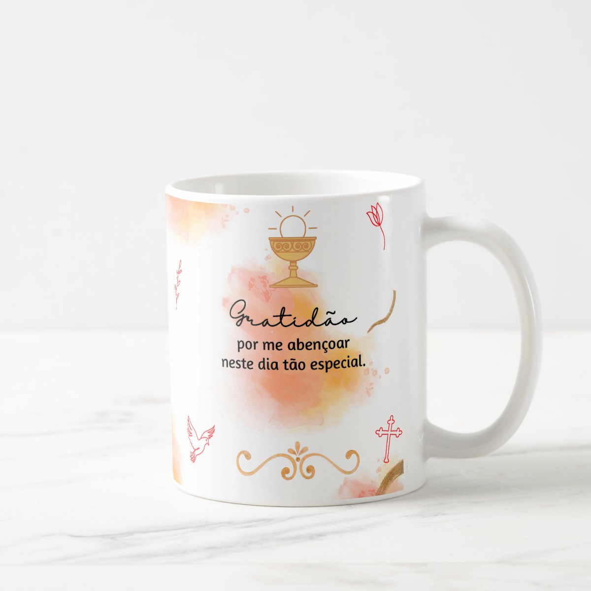 Caneca Cerâmica Catequista Presente Crismando Católica