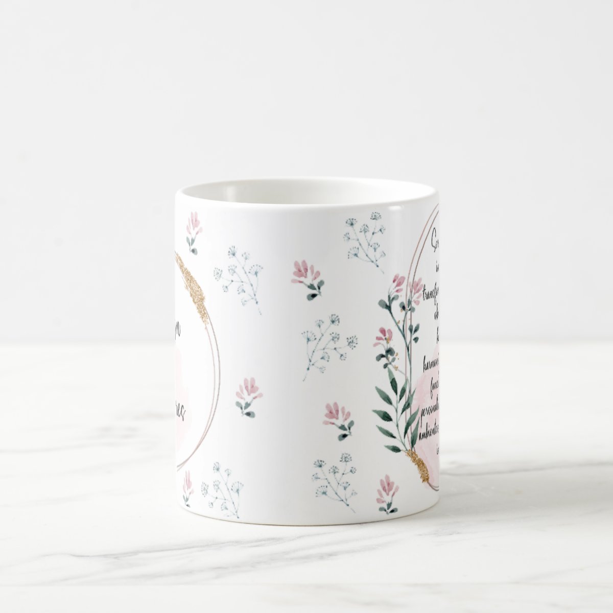 Caneca Feminina Delicada Presente Profissão Design Interior