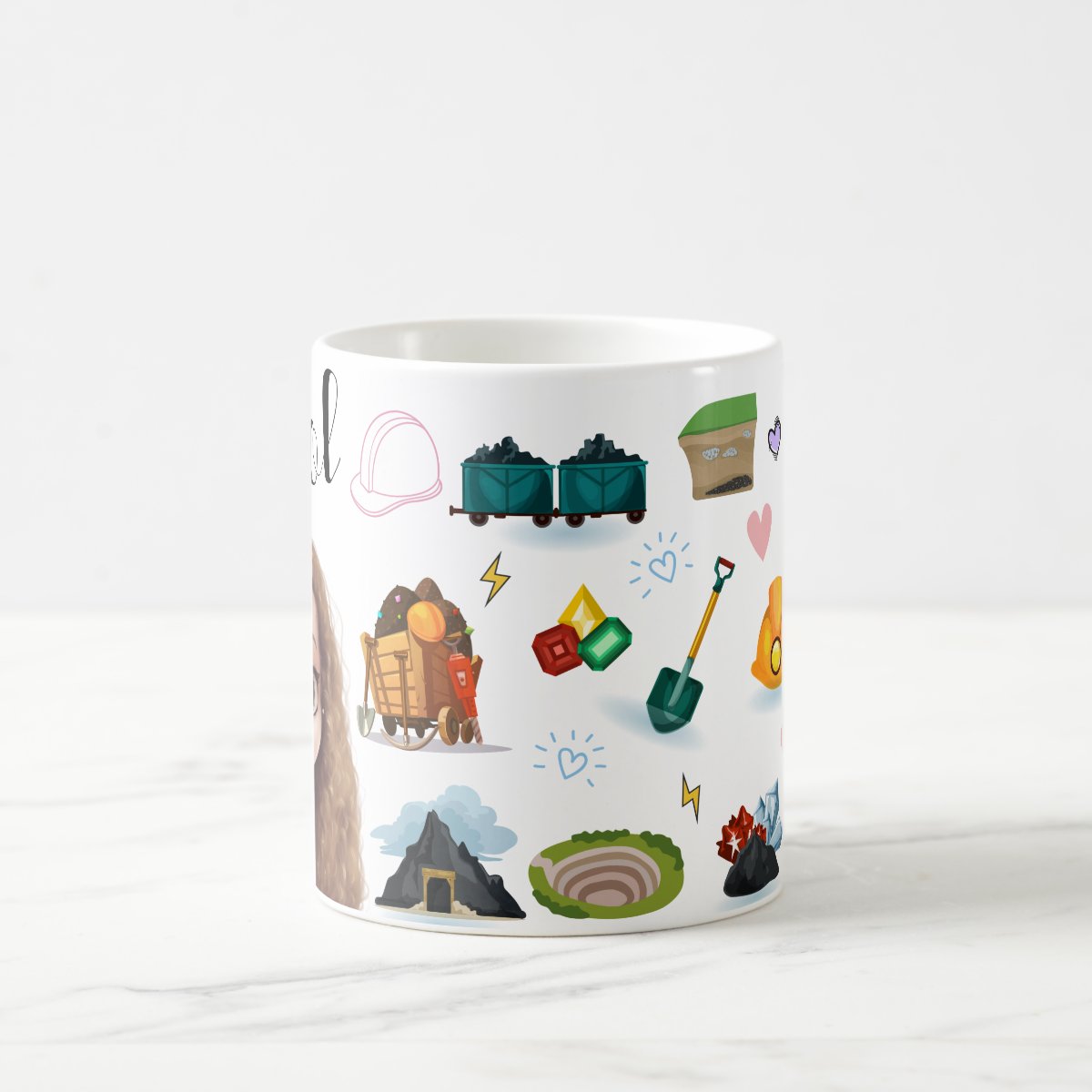 Caneca Personalizada Profissão Engenharia da Mineração