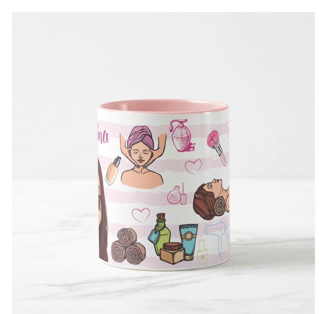 Caneca Personalizada Presente Profissão Esteticista Estética