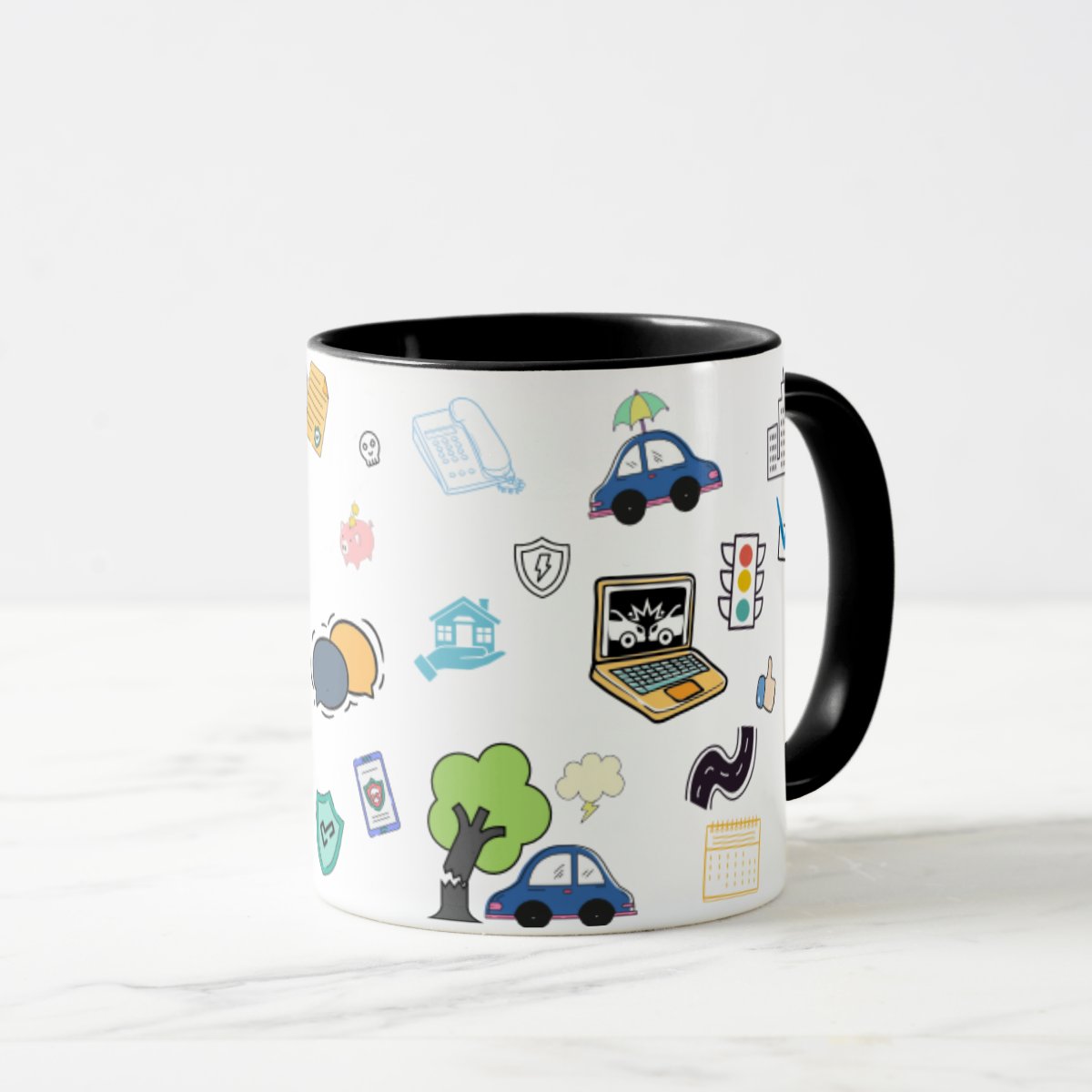 Caneca Corretor de Seguros Presente Corretoras Auto Avatar