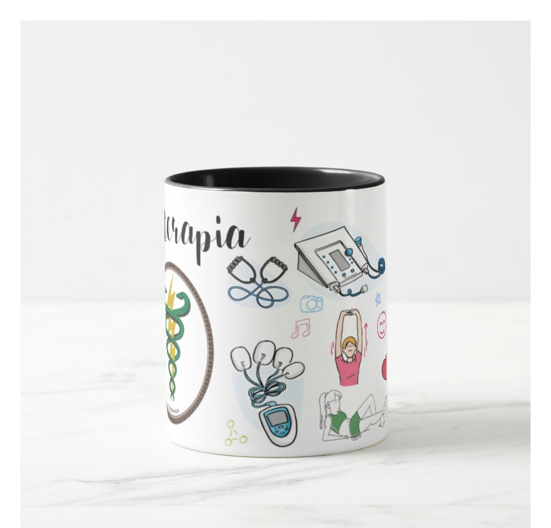 Caneca Fisioterapia Presente Criativo Fisioterapeuta