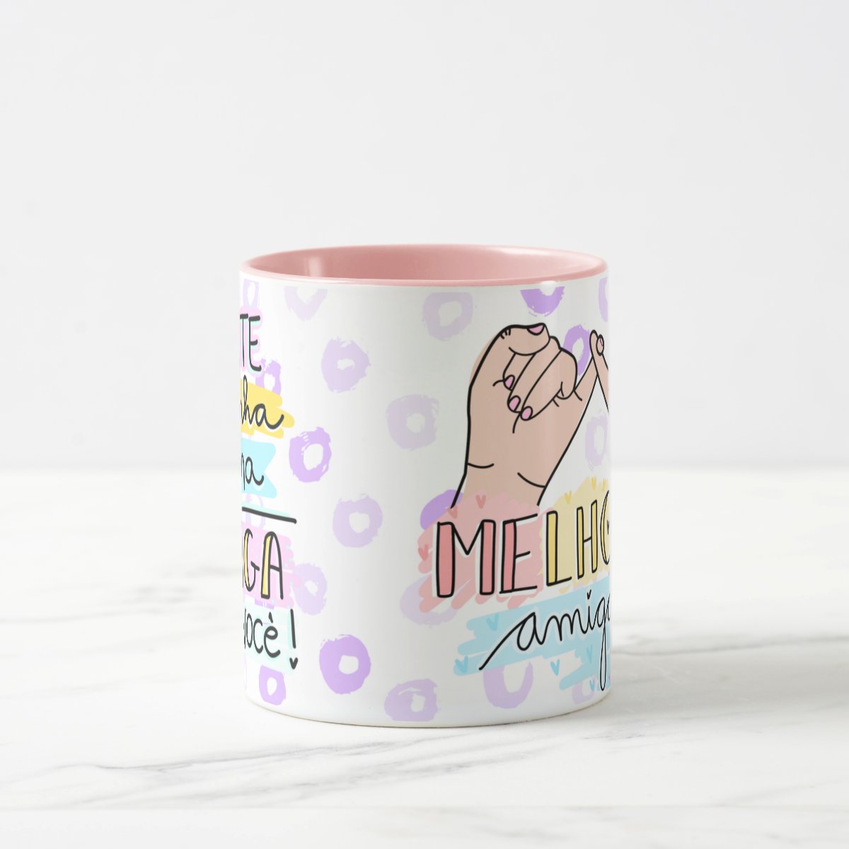 Caneca Delicada Presente Especial para Melhor Amiga