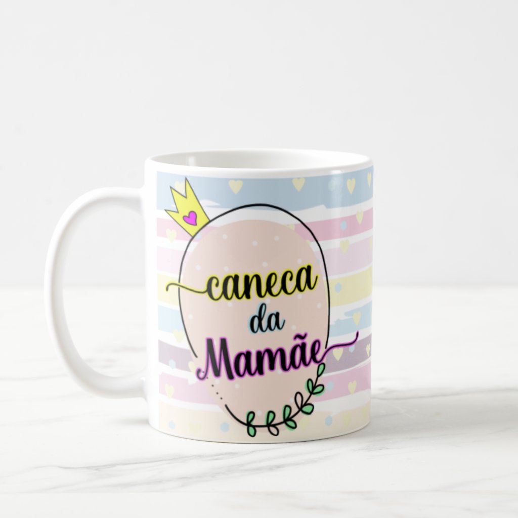 Caneca Presente Para Mãe/ Mamãe - Família (Mãe)